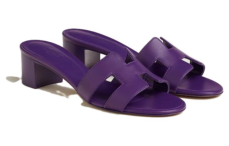(W) HERMES Slide Sandal 'Purple' 圖 3