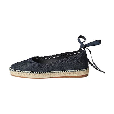 (W) HERMES Slip-On 'Blue Fisherman'