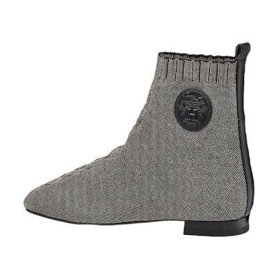 (W) HERMES Slip-On Ankle Boot 'Grey'