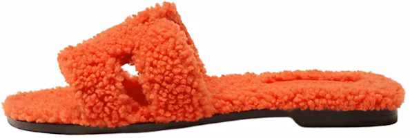 (Women) HERMES Slip-On Slides 'Orange Red' H212178Z-H5 (Women) HERMES Slip-On Slides 'Orange Red' H212178Z-H5