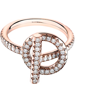 (Women) HERMES Small Q Series Full Diamond 18K Rose Gold Ring for Women in Rose Gold Color. H219693B Buy (Women) HERMES Small Q Series Full Diamond 18K Rose Gold Ring for Women in Rose Gold Color. H219693B