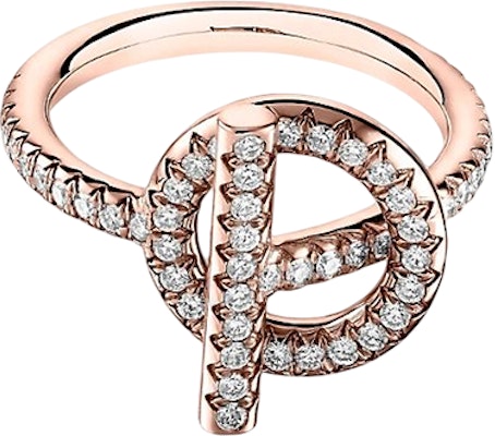 (Women) HERMES Small Q Series Full Diamond 18K Rose Gold Ring for Women in Rose Gold Color. H219693B Order (Women) HERMES Small Q Series Full Diamond 18K Rose Gold Ring for Women in Rose Gold Color. H219693B