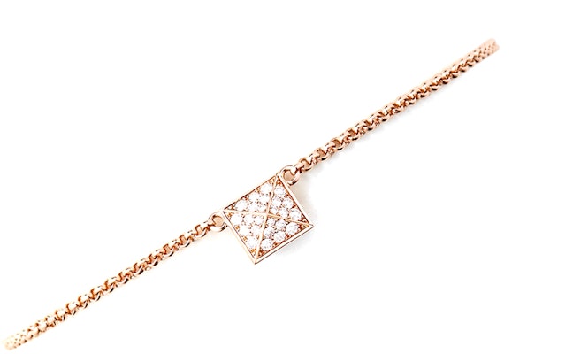 (W) HERMES Gelang Emas Ros 18K Berlian Corak Stud Kecil Wanita - Emas Ros H223407B 0015 Lookbook (W) HERMES Gelang Emas Ros 18K Berlian Corak Stud Kecil Wanita - Emas Ros H223407B 0015