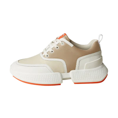 (W) HERMES Sneaker Low 'Beige Brown'
