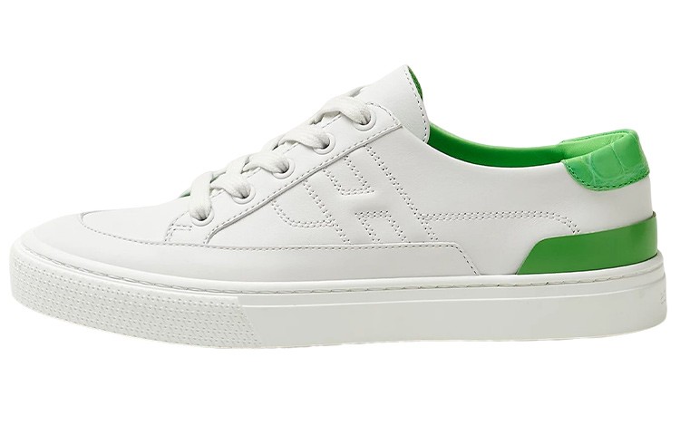 (Women) HERMES Sneaker Low Top 'Deep White Green' H222280Z-93