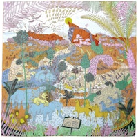 (Women) HERMES Soft Comfortable Fashionable Silk Scarf. H003953S 06 (Women) HERMES Soft Comfortable Fashionable Silk Scarf. H003953S 06