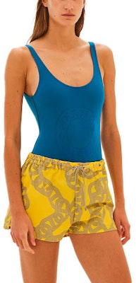 (Women) HERMES SS21 Yellow Patterned Beach Casual Shorts. H1E3403DB3H Buy (Women) HERMES SS21 Yellow Patterned Beach Casual Shorts. H1E3403DB3H