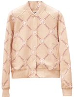(Women) HERMES SS22 Beige Checkered Striped Pilot Jacket Long Sleeve. H2E4207DK5R (Women) HERMES SS22 Beige Checkered Striped Pilot Jacket Long Sleeve. H2E4207DK5R