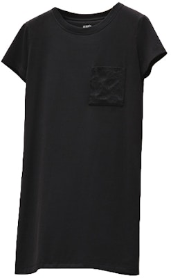 (Women) HERMES SS22 Black Embroidered Straight-Cut Short-Sleeve Dress H2E4508DU02 Order (Women) HERMES SS22 Black Embroidered Straight-Cut Short-Sleeve Dress H2E4508DU02