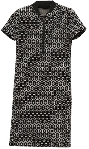 women-hermes-ss-22-black-short-sleeve-zip-logo-dress-h2-e4502-dy-0236