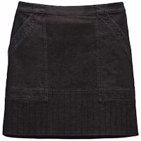 Order (Women) HERMES SS22 Black Stretch A-line Denim Mini Skirt. H2E0350DQS7