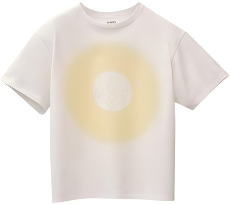 (W) エルメス SS22 ホワイトクルーネックTシャツ ソリッドパターンプリント入り。 H2E4618DU5R Buy (W) エルメス SS22 ホワイトクルーネックTシャツ ソリッドパターンプリント入り。 H2E4618DU5R