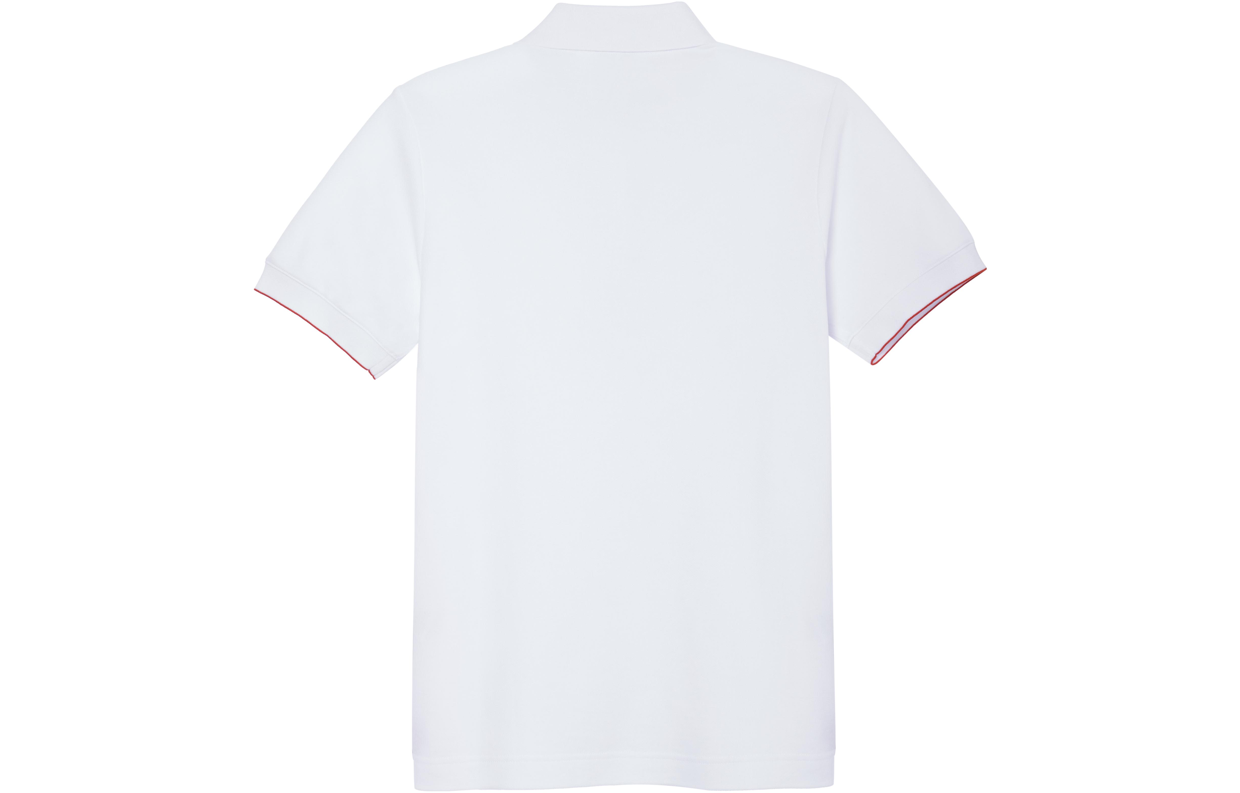 Lookbook (Women) HERMES SS22  White Short Sleeve Polo Shirt with Partial Button Placket. H800270EV06
