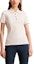 Details for (Women) HERMES SS22 White Short Sleeve Polo Shirt with Partial Button Placket. H800270EV06