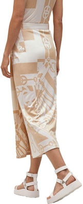 (W) HERMES SS22 分割印花休閒中長裙 米色 時尚 H2E0300DX9136 Lookbook (W) HERMES SS22 分割印花休閒中長裙 米色 時尚 H2E0300DX9136