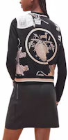 Lookbook (Women) HERMES SS23 Contrast Casual Knit Cardigan Black Long Sleeve H3E2802D702