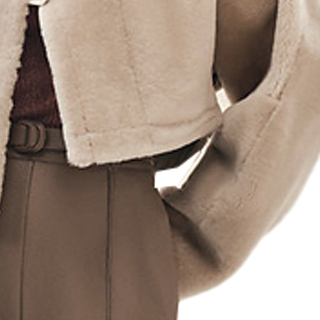 Cheap (Women) HERMES SS23  Khaki Leather Jacket with Pocket Detail. H3H1204D5F836