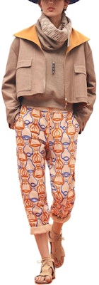 (Women) HERMES SS23 Khaki Short Jacket with Zippered Pockets. H3E0207DC32 Shop (Women) HERMES SS23 Khaki Short Jacket with Zippered Pockets. H3E0207DC32