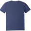 Lookbook (W) Camiseta Azul Marino de Manga Corta HERMES SS23 con Logo Estampado. H3E4625DLI1