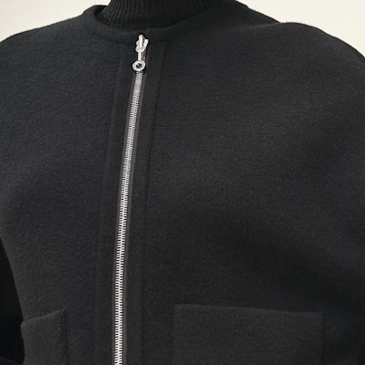 (Women) HERMES SS23 Reversible Jacquard Long Sleeve Jacket Black H3H2200D202 Sizing (Women) HERMES SS23 Reversible Jacquard Long Sleeve Jacket Black H3H2200D202