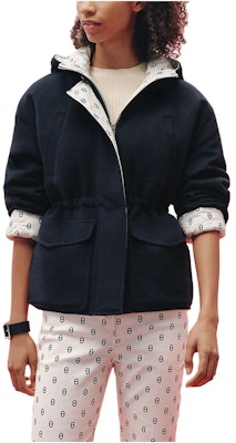 (Women) HERMES SS23 Reversible Long Sleeve Navy Blue Casual Coat H3E0123DAI136 Buy (Women) HERMES SS23 Reversible Long Sleeve Navy Blue Casual Coat H3E0123DAI136