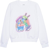 (Women) HERMES SS23 White Embroidered Logo Pullover Sweatshirt. H3E4626DA90 (Women) HERMES SS23 White Embroidered Logo Pullover Sweatshirt. H3E4626DA90