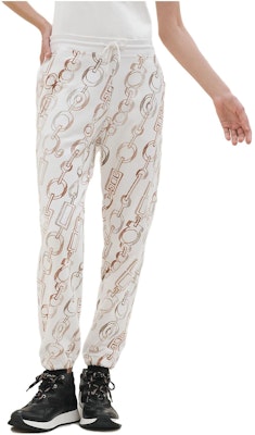 (Women) HERMES SS23 Chain Print Jogger Sweatpants Women’s White. H3H4400DE90 Buy (Women) HERMES SS23 Chain Print Jogger Sweatpants Women’s White. H3H4400DE90