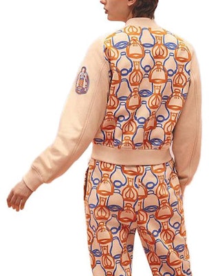 (W) HERMES SS23 圖案滿版休閒飛行夾克 米色 女款 H3E4201DI0O Lookbook (W) HERMES SS23 圖案滿版休閒飛行夾克 米色 女款 H3E4201DI0O