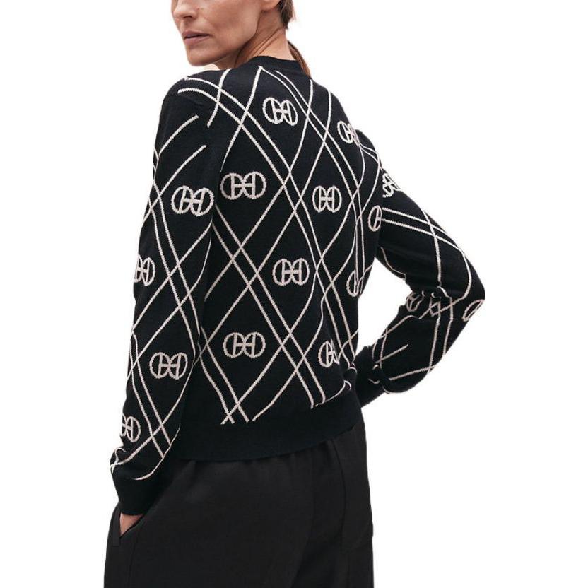 Details for (Women) HERMES SS23 Patterned Jacquard Crewneck Long Sleeve Sweater Women. H2E2632DT02