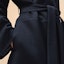 Details for (Women) HERMES SS24 Double-Breasted Belted Navy Blue Long Sleeve Coat for Women. H4E0192D9H5