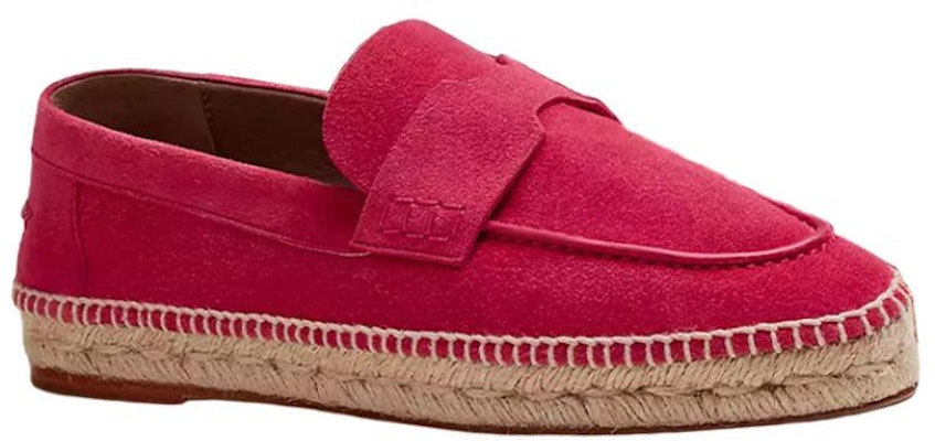 (Women) HERMES Suede Flat 'Pink' H211138Z-8J Order (Women) HERMES Suede Flat 'Pink' H211138Z-8J