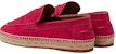 (W) HERMES Suede Flat 'Merah Jambu' H211138Z-8J