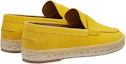 Shop (Women) HERMES Suede Goatskin Espadrilles 'Yellow' H211138Z-3H