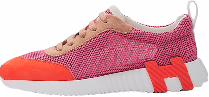 (Women) HERMES Suede Goatskin Sneakers 'Red' H221177Z-2W (Women) HERMES Suede Goatskin Sneakers 'Red' H221177Z-2W