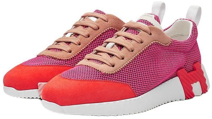 (Women) HERMES Suede Goatskin Sneakers 'Red' H221177Z-2W Lookbook (Women) HERMES Suede Goatskin Sneakers 'Red' H221177Z-2W