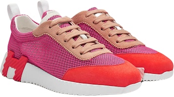 (W) Sneakers HERMES Kulit Kambing Suede 'Merah' H221177Z-2W Shop (W) Sneakers HERMES Kulit Kambing Suede 'Merah' H221177Z-2W