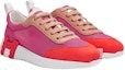 Shop (W) Sneakers HERMES Suede Kulit Kambing 'Merah' H221177Z-2W