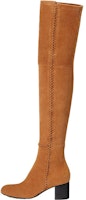 (Women) HERMES Suede High-Top Boot 'Brown Fashion Slip-On' H212052Z-A3 (Women) HERMES Suede High-Top Boot 'Brown Fashion Slip-On' H212052Z-A3