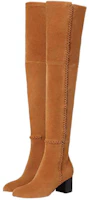 Lookbook (W) HERMES But Kasut Suede Tinggi 'Slip-On Coklat Fesyen' H212052Z-A3