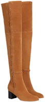 Shop (W) HERMES But Kasut Suede Tinggi 'Slip-On Coklat Fesyen' H212052Z-A3