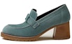 Buy (W) HERMES Suede Tumit Tinggi 'Biru Fesyen' H222062Z-6U