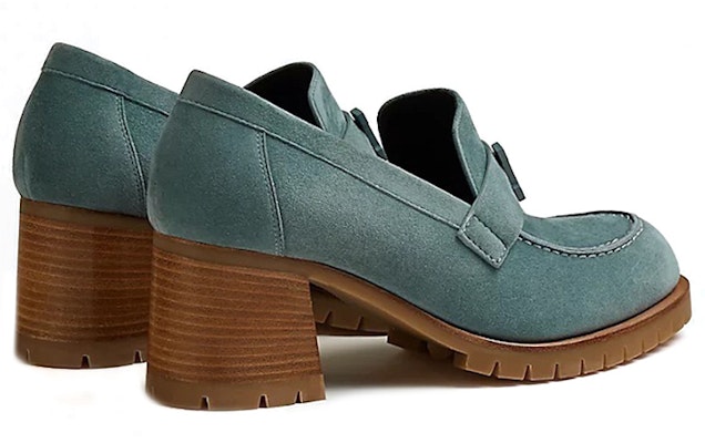 (Women) HERMES Suede High Heel 'Fashion Blue' H222062Z-6U Shop (Women) HERMES Suede High Heel 'Fashion Blue' H222062Z-6U