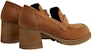 (W) HERMES Suede Tumit Tinggi 'Fesyen Chunky Coklat' H222061Z-A3