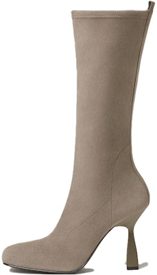 (Women) HERMES Suede High-Top Boot 'Grey Brown' H232230Z-X3 Buy (Women) HERMES Suede High-Top Boot 'Grey Brown' H232230Z-X3