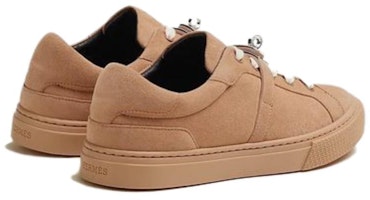 (W) HERMES Kasut Sneaker Suede 'Coklat' H222181Z-9J Shop (W) HERMES Kasut Sneaker Suede 'Coklat' H222181Z-9J