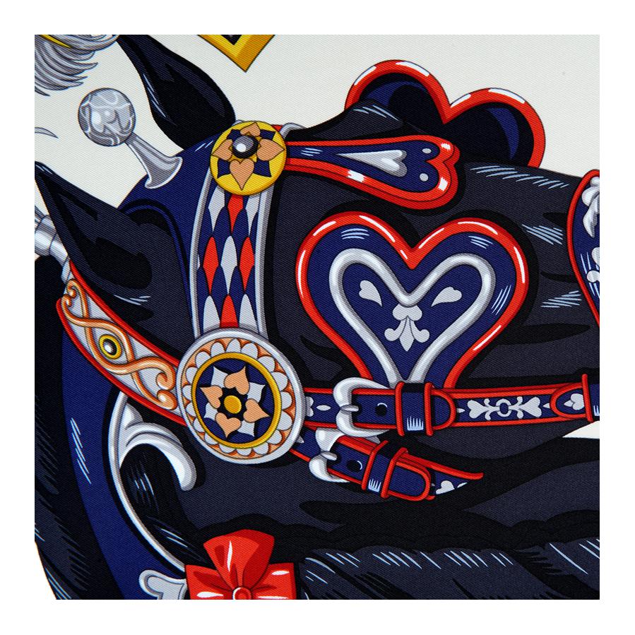 (Women) HERMES Sweet Saddlery Silk Scarf Multicolor for Women. H004090S 12 圖 3