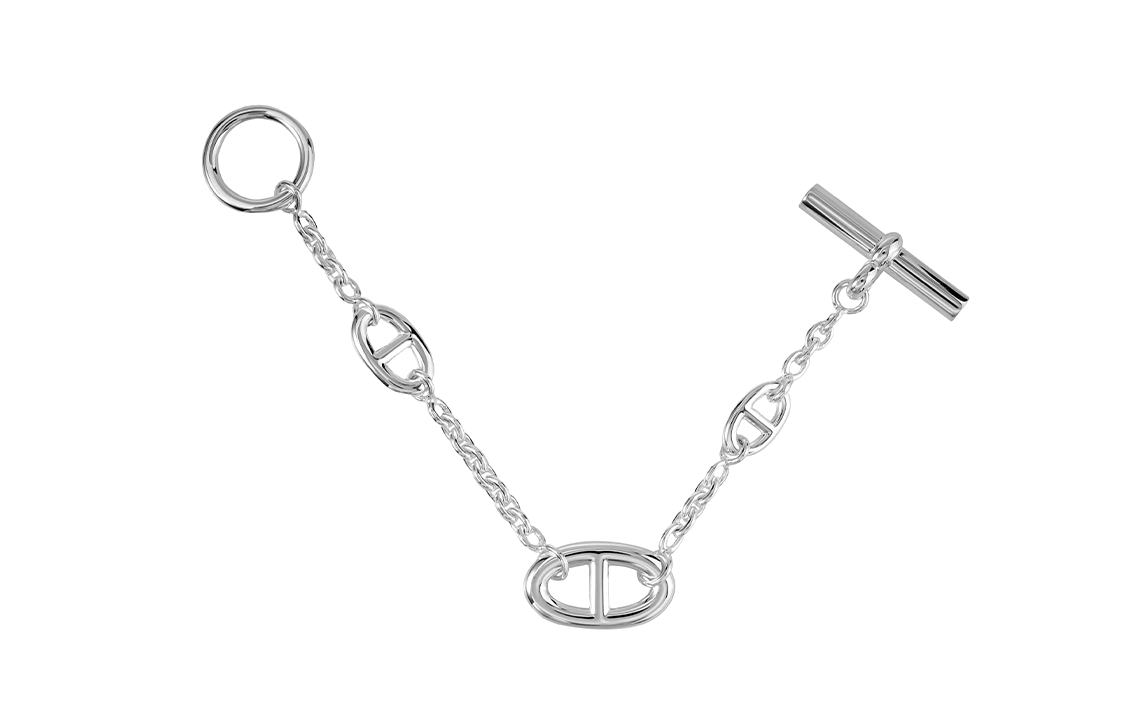 Shop (W) エルメス スウィートスタイル 925 シルバー ブレスレット レディース用 H104567B-00