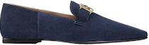 Order (W) HERMÈS Mocassin Time ''Peau de Chèvre Découpée Bleue'' H202246Z-I2
