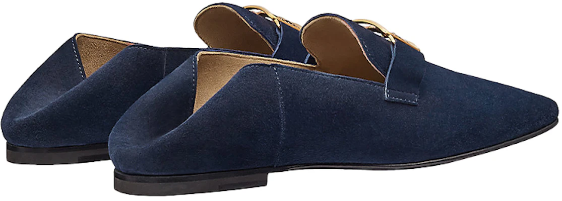 (W) HERMÈS Mocassin Time ''Peau de Chèvre Découpée Bleue'' H202246Z-I2 Shop (W) HERMÈS Mocassin Time ''Peau de Chèvre Découpée Bleue'' H202246Z-I2