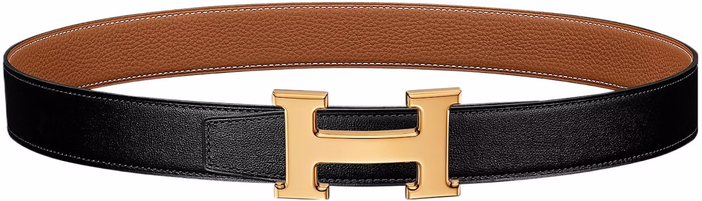 (W) HERMES Togo 小牛皮雙面腰帶 黑/棕金扣 32公分 H064544CC06-H073967CAAA100 Buy (W) HERMES Togo 小牛皮雙面腰帶 黑/棕金扣 32公分 H064544CC06-H073967CAAA100